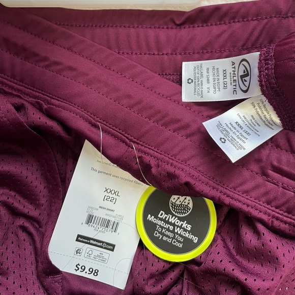 Bulk Lot NWT - 19 Total Pairs. Various Sizes. Athletic Works Women’s Mesh Shorts - Picture 14 of 14